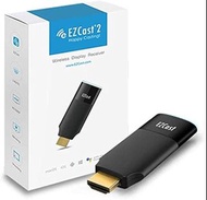 EZCast 2 Wireless Display Receiver, Supports 2.4/5GHZ WiFi, Compatible with Android, iOS, Windows, M