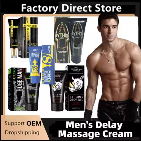 Delay Cream for Men Premature Ejaculation Lasting Erection 60 Minutes Big Dick Male Exciter Aphrodis