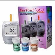 Easy Touch GCU 3 in 1 Alat Tes Easy Touch Alat Cek Gula Darah