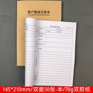 Customer Follow-up Record Book A5 Italianly Visits Tracking Registration Book Real Estate Sales Univ