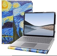 Alapmki Protective Cover Case for 12.4" Microsoft Surface Laptop Go [Note:Not fit 13.5 Inch Surface Laptop 1 2 3/15 Inch Surface Laptop 3],Starry Night