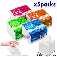 (5pack) KCA Napkin Tissue - 80gm (White) / Tisu / Facial Tissue Box (Random Colour)