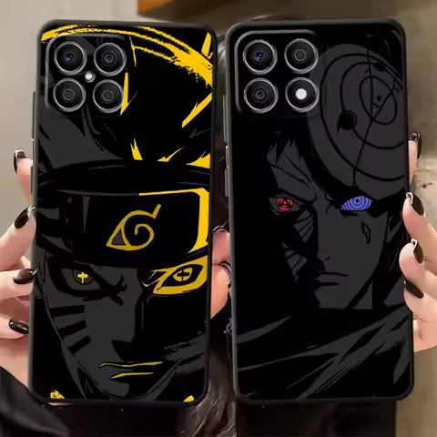Anime N-Narutos Black Soft Phone Cover Case for Honor 70 X9a Magic5Lite X8 200 400 Lite 8X X6 90 X5b