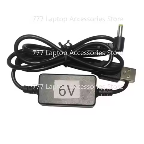 6V USB charger cable For MD Walkman MZ-N10 E10 MH1 EH1 R50-DC 4.0mm*1.7mm