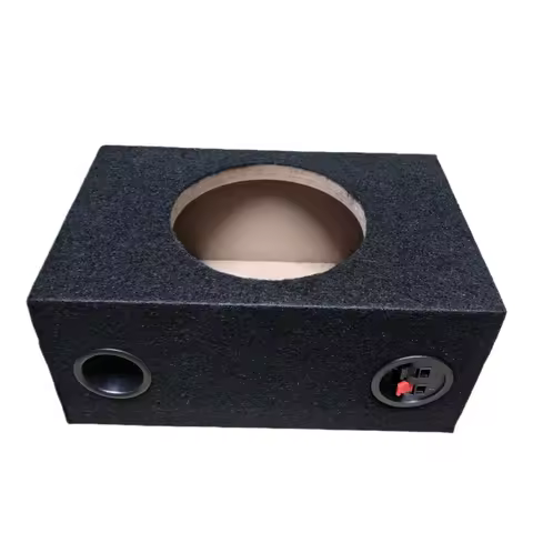 Ultra-thin speaker cabinet shells in multiple sizes: 6.5 inches, 8 inches, 10 inches, and 12 inches,