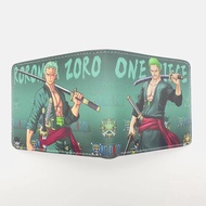 One Piece Comic Version Wallet Luffy Ace Zoro Chopper Coin Purse Birthday Gift