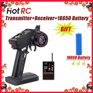 HOTRC CT6A CT6B CT8A CT10B 6CH 8CH 10CH Radio Transmitter Remote Controller 2.4Ghz With F06A F08A F1