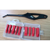[Virtue Tools] Made In Taiwan ORX pw151 Silicone Gap Scraper Spatula Filling Glue Tool Leveling Glas