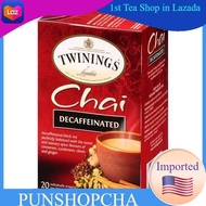 ชาทไว​นิงส์​ Twinings Chai Tea Decaffeinated 20Tea Bags