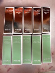 Swissline cell shock smart cream and mask sample