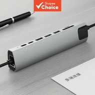 USB C Hub Type C to HDMI 8-in-1 Converter Port 4K 60Hz for MacBook/iPad/Laptop/Mobile Phone  USB C H