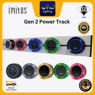 [GEN 2] imitos Power Track Socket Surface Switch 32A Power Line Long Flat Pin/ Multi/USB With LED Li