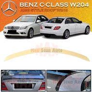 MERCEDES BENZ C-CLASS W204 2007-2013 AMG STYLE REAR TRUNK SPOILER DUCKTAIL C63 AMG DESIGN SPOILER BE