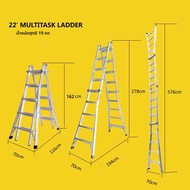 Stable Werner Aluminum Ladder Multi-Purpose Home Use Retractable Thickened Giant Height Adjustment N