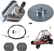 Mechanical Brake Caliper and Bracket 56" Brake Cable Kit for Manco 9598 9597 Yerf-Dog Carter ASW Bri