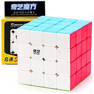 QiYi QiYuan 4x4x4 Stickerless Smooth Magic Cube Puzzle, Qi Yi 4x4 Qi Yuan Fun Magic Puzzle