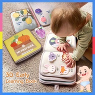 Tummy Time Montessori Toys for Infant Development, Baby Learning Toys for 0-6 9-12 Months, Soft Crin