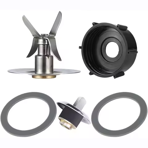 blender replacementReplacement Part for Blender 1Pcs Blade & 1Pcs Blender Jar Base & 2 Pcs Gasket Se