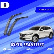 Mazda CX-8 Frameless Wiper 1 Set Kiri and Right Without Iron Frame W101