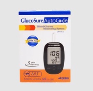全新 ApexBio GlucoSure Autocode 血糖機(包括血糖機一部+50張血糖紙+50支血糖針)*買多咗出讓*有保養五年