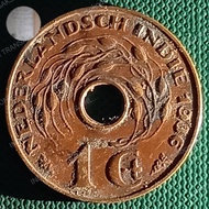 Uang Kuno 1 Cent Nederlansch Indie 1936