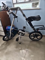 16吋三角形摺疊單車