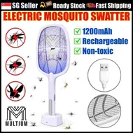 947 Electric Mosquito Swatter - 1200mAh Mosquito Swatter Zapper USB Rechargeable Mosquito Killer Bat