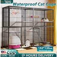 Sangkar Kucing Besar Cat Cage Large XXL Rumah Kucing Besar Murah 2 3 Tingkat Pets Cages Cat Villa 貓籠