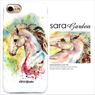 【Sara Garden】客製化 手機殼 Samsung 三星 Galaxy A50 水彩 獨角獸 潑墨 保護殼 硬殼