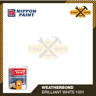 Nippon Weatherbond 18L Nippon Brilliant White Paint 1001 Wall Paint Exterior Paint
