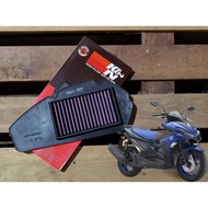 K&N RACING AIR FILTER Y15ZR LC135 NVX155 NMAX155 RS150 VARIO150 PCX150 R15 V3 VF3i 185 AEROX155 XMAX