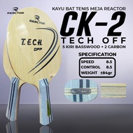 Kayu Bat Tenis Meja Reactor Carbon CK2 Pingpong Bat Blade China - Spirite