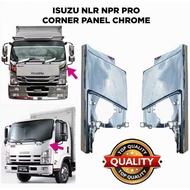 ISUZU NLR NPR PRO CORNER PANEL CHROME ISUZU CHROME ACCESSORIES ISUZU NPR PRO PIPI CRUM KROM PIPI COR
