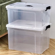 Storage Storage Box Extra Thick Large Capacity Transparent Storage Box Household Clothes Toy Storage