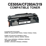 COMPACTIBLE CE505A / CF280A / 319  TONER LaserJet HP55A P2035 P2035n P2050 P2035 2035n 2050
