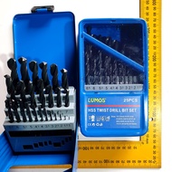 Mata Bor Besi Set 1 - 13 mm / 25 pcs HSS Lumos Nachi Toho