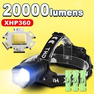 SWA 200000 Lumens Powerful Rechargeable Head Flashlight