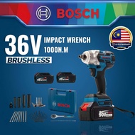 BOSCH 36V Cordless Impact Wrench Impact Driver 1000NM Wrench Car Tayar Impact Wrench Electric Drill