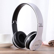 หูฟังครอบหูโคมไฟ LED แบบพกพาพับได้ B39 ชุดหูฟังบลูทูธพร้อมไมโครโฟนชุดหูฟังไร้สายสเตอริโอไฮไฟสเตอริโอ