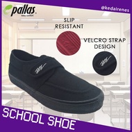 PALLAS Jazz  Black School Shoe Single Strap Kasut Sekolah Hitam 204-031BK / 306-031BK