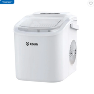 เครื่องทำน้ำแข็งอัตโนมัติ ESUN EIM-17W 1.2 ลิตร สีขาว