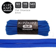 KIPZKAPZ F11 Royal Blue 90cm 115cm 140cm - Flat Shoelaces Flat Shoelaces 8mm