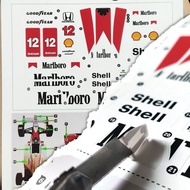 LEGO McLaren MP4/4 10330 Icons Decal Sticker (Full Cutting Pattern)