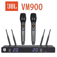 mic wireless JBL/original VM900microphone wirelessvocal suara terbaik Dual handheld mic karaoke