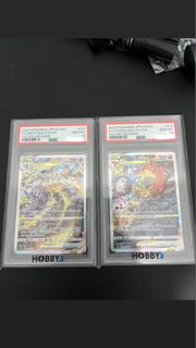 「連號」Pokemon 卡牌 2022 JPN SWSH 閃卡 Mewtwo VSTAR & Charizard VSTAR #221/172 Ô/172