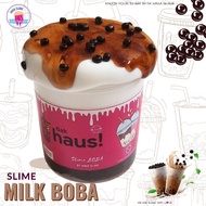 SLIME BOBA SLIME MILK BOBA SLIME MIJUMAN SLIME HAUS SLIME UNIQUE SLIME DECORATION CHEAP SLIME BY MMA