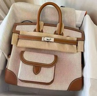 門市現貨Hermes Birkin 25 cargo 金棕 k stamp
