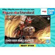 BANDAI SPIRITS Figure-rise Standard Kamen Rider Double Heat Metal Color Coded Plastic Model