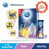 [Pack of 15] Dutch Lady MaxGro 1-9 Years 27g Sachets [Exp 05 Feb 2026 &/ Later]