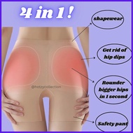 Premium Hip Dips Padded Safety Pant / Push Up Tummy Brief / Bengkung Shapewear / Seluar Dalam Wanita